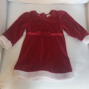 Christmas dress Santa inspired